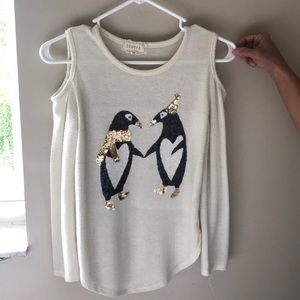 girls size 10 long sleeve sweater